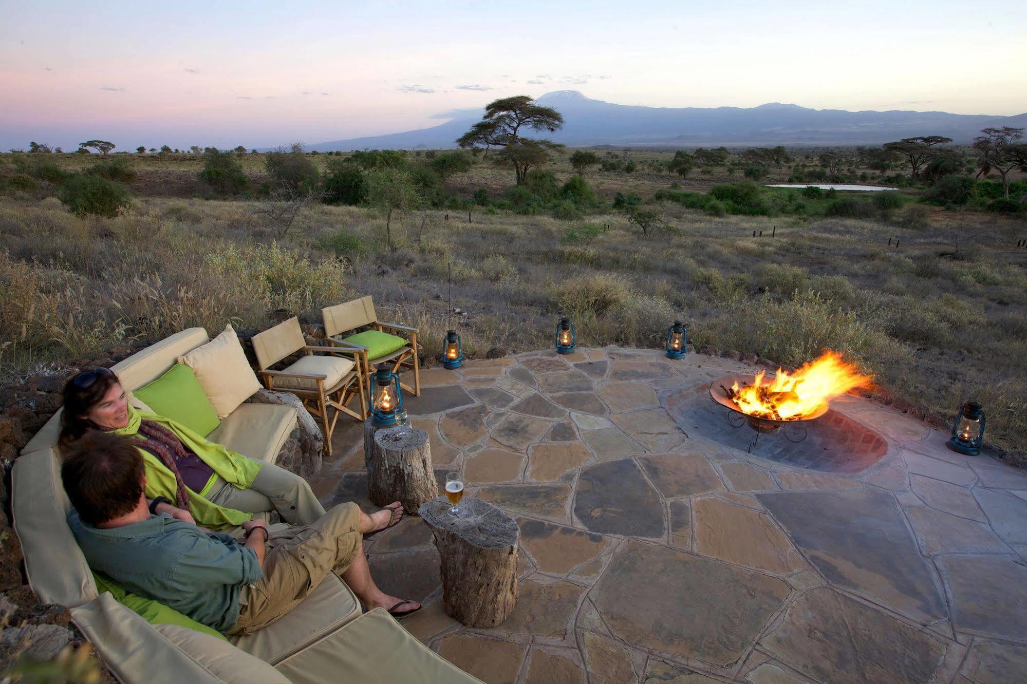 Hotel Elewana Tortilis Camp Amboseli Exterior foto