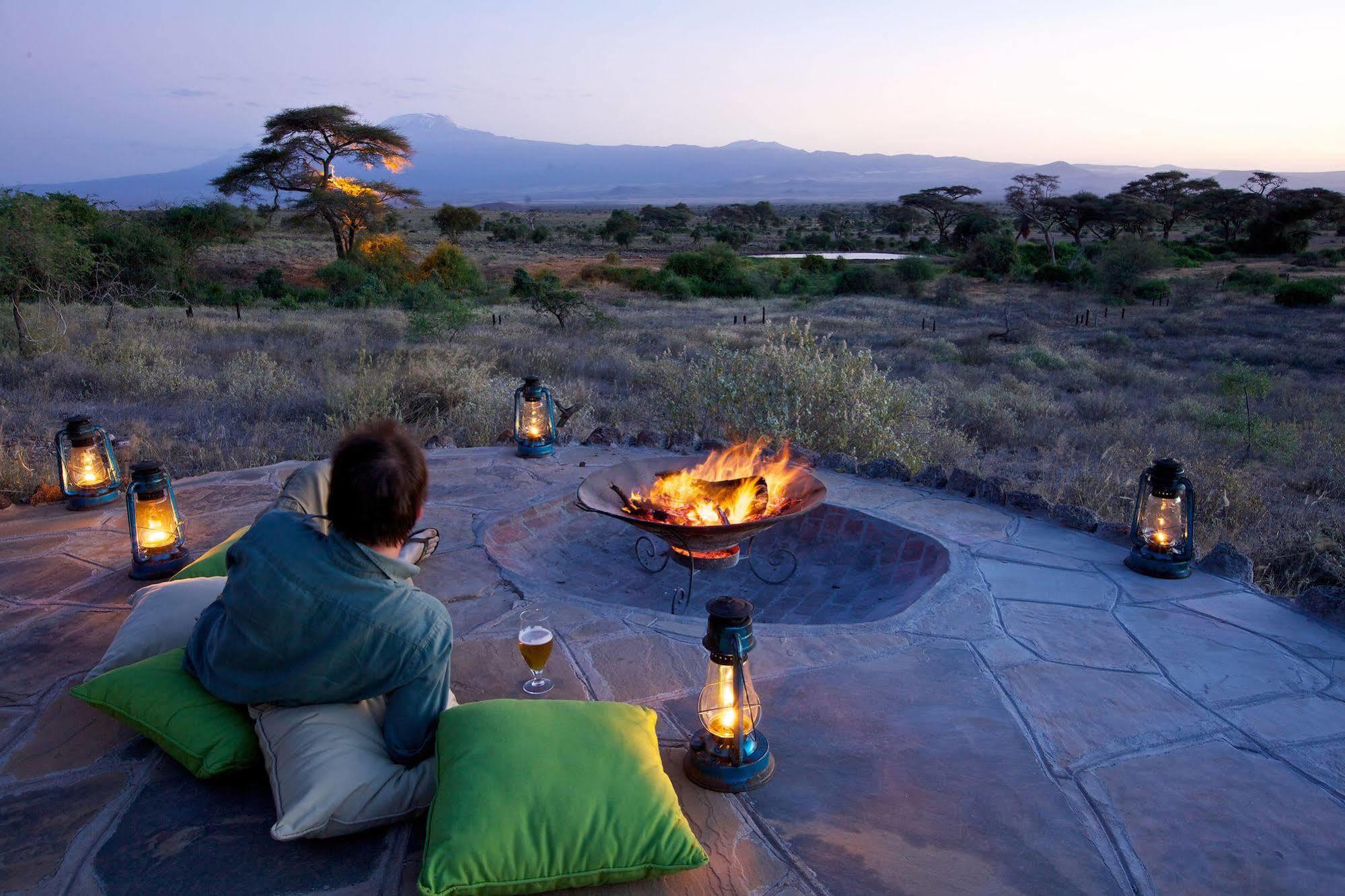Hotel Elewana Tortilis Camp Amboseli Exterior foto
