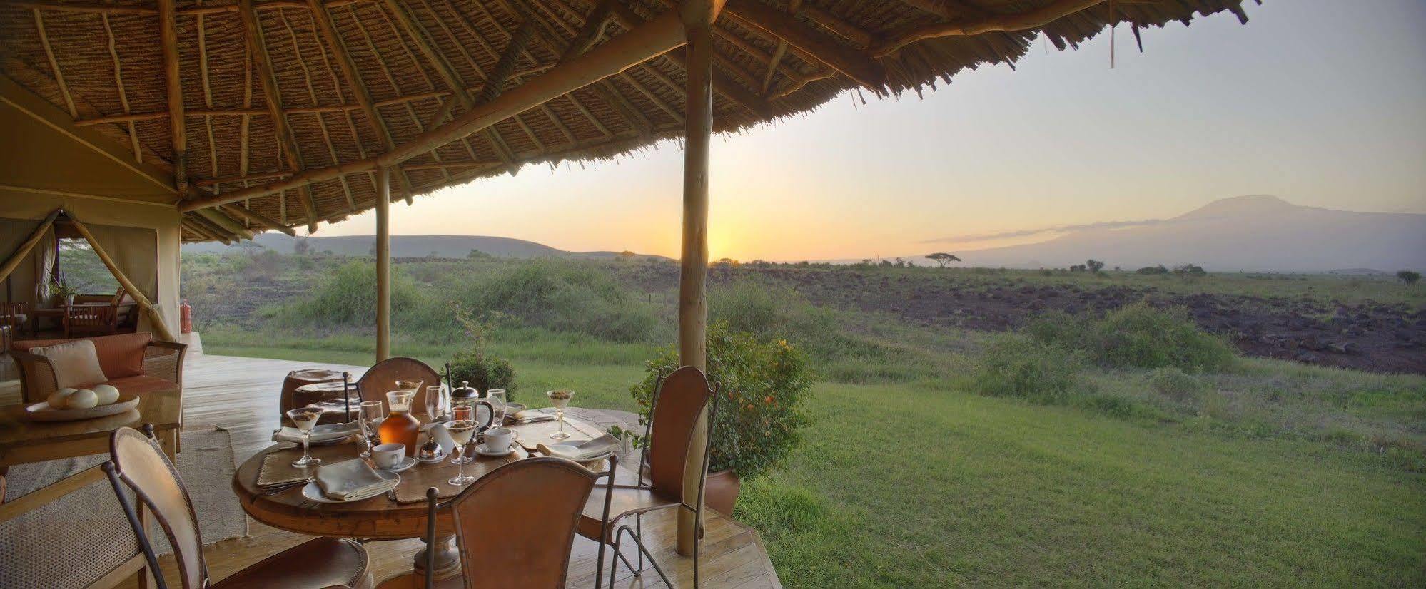 Hotel Elewana Tortilis Camp Amboseli Exterior foto
